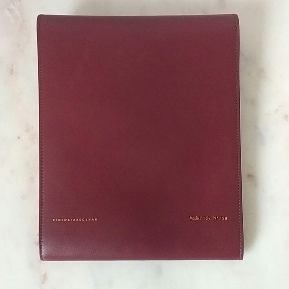 VICTORIA BECKHAM - Burgundy Positano crossbody - Picture 2 of 5